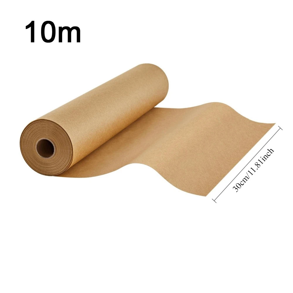 5–20 m Backpapier Rolle 🍪 – Antihaftbeschichtet & vorgeschnitten für Backofen, Airfryer & Grill
