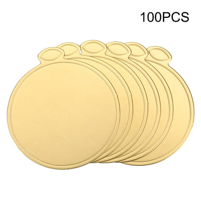 100er Pack Einweg-Kuchenuntersetzer 🎂 – Runde Pappunterlagen für Kuchen, Torten & Desserts
