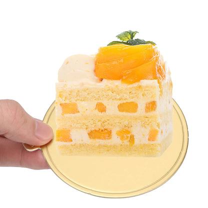 100er Pack Einweg-Kuchenuntersetzer 🎂 – Runde Pappunterlagen für Kuchen, Torten & Desserts