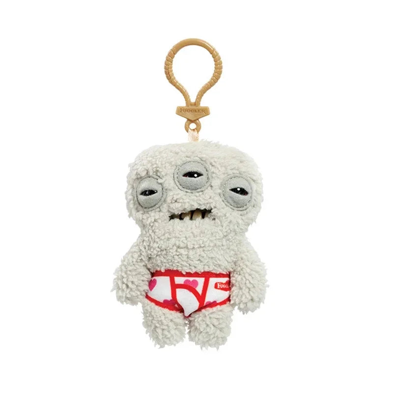 Fuggler lustige hässliche monster Plüschspielzeug Schlüsselanhänger Monsterhasen süße gefüllte fugg kawaii plüschpuppen anhänger geschenke für Kinder 12CM