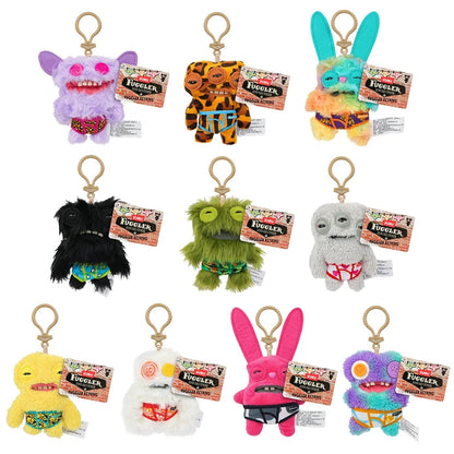 Fuggler lustige hässliche monster Plüschspielzeug Schlüsselanhänger Monsterhasen süße gefüllte fugg kawaii plüschpuppen anhänger geschenke für Kinder 12CM
