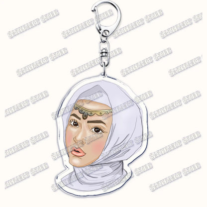 Islamische Schlüsselanhänger für Damen 🌙 – Modische Accessoires für Taschen, Hijab, Ramadan & Eid Geschenk