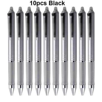 Kaco Einziehbarer, radierbarer Gelstift, 0,5 mm, sanftes Schreiben, 300 m Länge, robuste Duraball-Mine, ideal für Büro und Schule