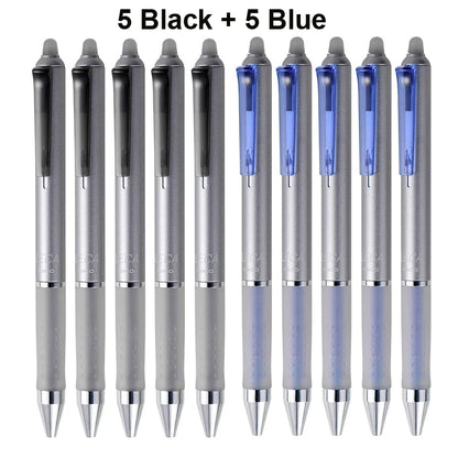 Kaco Einziehbarer, radierbarer Gelstift, 0,5 mm, sanftes Schreiben, 300 m Länge, robuste Duraball-Mine, ideal für Büro und Schule