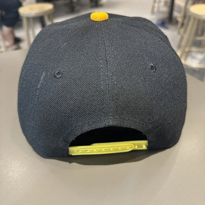 Hip-Hop Snapback Cap 🍕 – Verstellbare, atmungsaktive Unisex Baseballkappe mit Sonnenschutz & Pizza-Stickerei