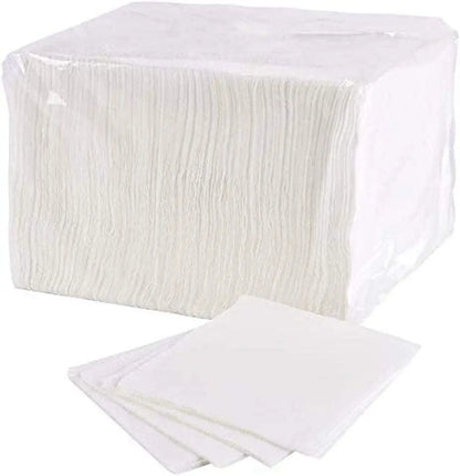 500 weiße Papierservietten, 1-lagig, 30 x 30 cm – Unverzichtbarer Vorratsartikel für den täglichen Gebrauch