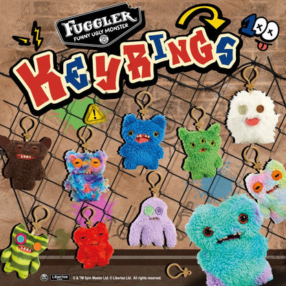 Fuggler lustige hässliche monster Plüschspielzeug Schlüsselanhänger Monsterhasen süße gefüllte fugg kawaii plüschpuppen anhänger geschenke für Kinder 12CM