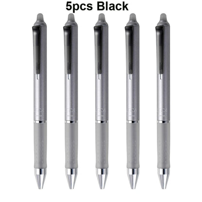 Kaco Einziehbarer, radierbarer Gelstift, 0,5 mm, sanftes Schreiben, 300 m Länge, robuste Duraball-Mine, ideal für Büro und Schule