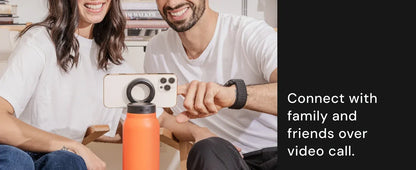 Isolierte Sport-Trinkflasche mit magnetischer Handyhalterung und integriertem Ständer – perfekt für Fitnessstudio, Outdoor-Abenteuer und Reisen.