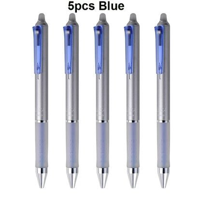 Kaco Einziehbarer, radierbarer Gelstift, 0,5 mm, sanftes Schreiben, 300 m Länge, robuste Duraball-Mine, ideal für Büro und Schule