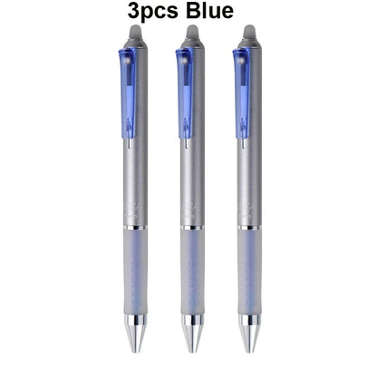Kaco Einziehbarer, radierbarer Gelstift, 0,5 mm, sanftes Schreiben, 300 m Länge, robuste Duraball-Mine, ideal für Büro und Schule