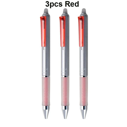 Kaco Einziehbarer, radierbarer Gelstift, 0,5 mm, sanftes Schreiben, 300 m Länge, robuste Duraball-Mine, ideal für Büro und Schule
