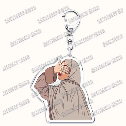 Islamische Schlüsselanhänger für Damen 🌙 – Modische Accessoires für Taschen, Hijab, Ramadan & Eid Geschenk