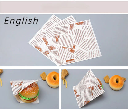 100er Pack Kraftpapiertüten 🥪 – 15x15 cm, offen, ideal für Donuts, Sandwiches, Brot & Bäckerei
