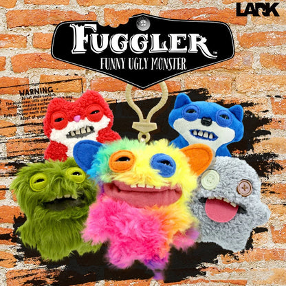 Fuggler lustige hässliche monster Plüschspielzeug Schlüsselanhänger Monsterhasen süße gefüllte fugg kawaii plüschpuppen anhänger geschenke für Kinder 12CM