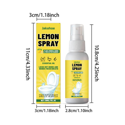 Toiletten-Deodorierungsspray 🍋 – Reinigt, entfernt Kalk & sorgt für langanhaltend frischen Badezimmerduft