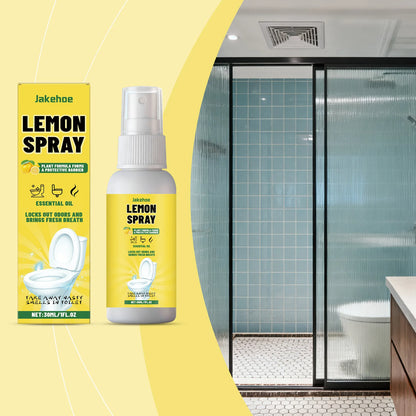 Toiletten-Deodorierungsspray 🍋 – Reinigt, entfernt Kalk & sorgt für langanhaltend frischen Badezimmerduft