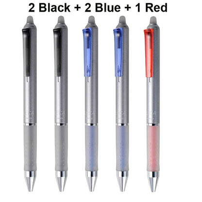 Kaco Einziehbarer, radierbarer Gelstift, 0,5 mm, sanftes Schreiben, 300 m Länge, robuste Duraball-Mine, ideal für Büro und Schule