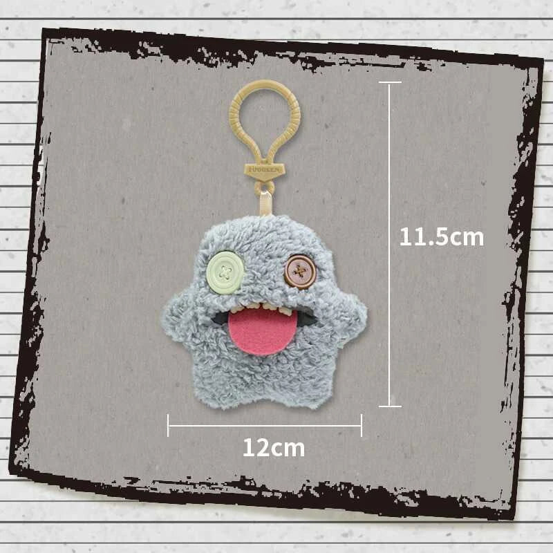 Fuggler lustige hässliche monster Plüschspielzeug Schlüsselanhänger Monsterhasen süße gefüllte fugg kawaii plüschpuppen anhänger geschenke für Kinder 12CM