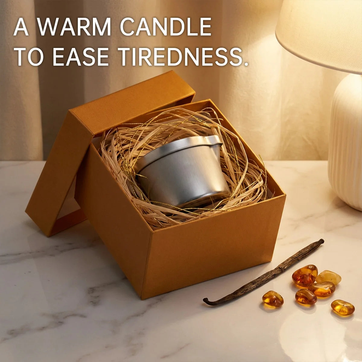 Massagekerze 57g 🕯️ – Aromatherapie Sojawachs Kerze, feuchtigkeitsspendend & perfektes Geschenk