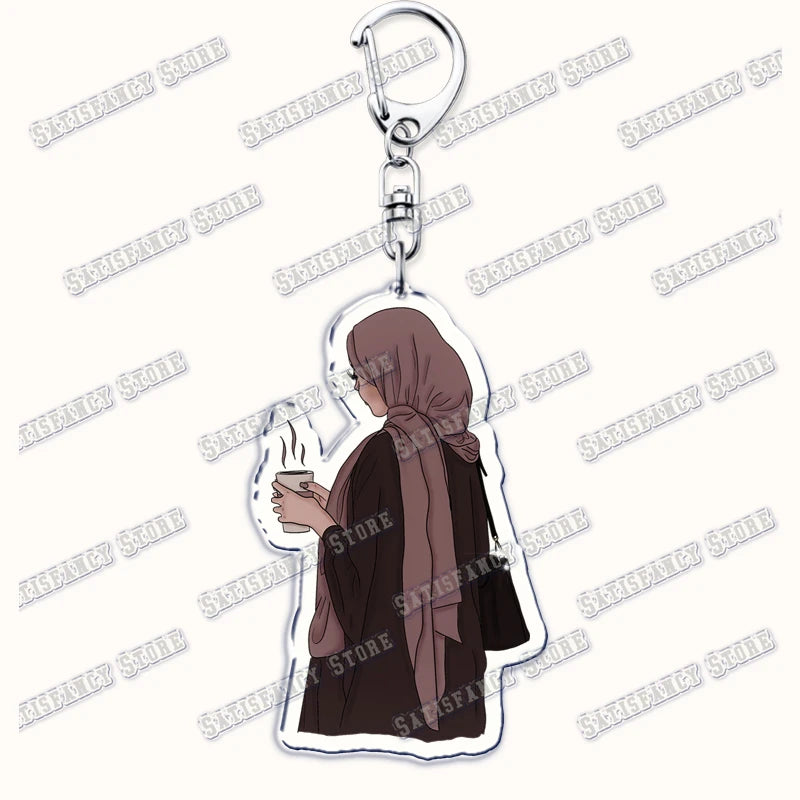 Islamische Schlüsselanhänger für Damen 🌙 – Modische Accessoires für Taschen, Hijab, Ramadan & Eid Geschenk