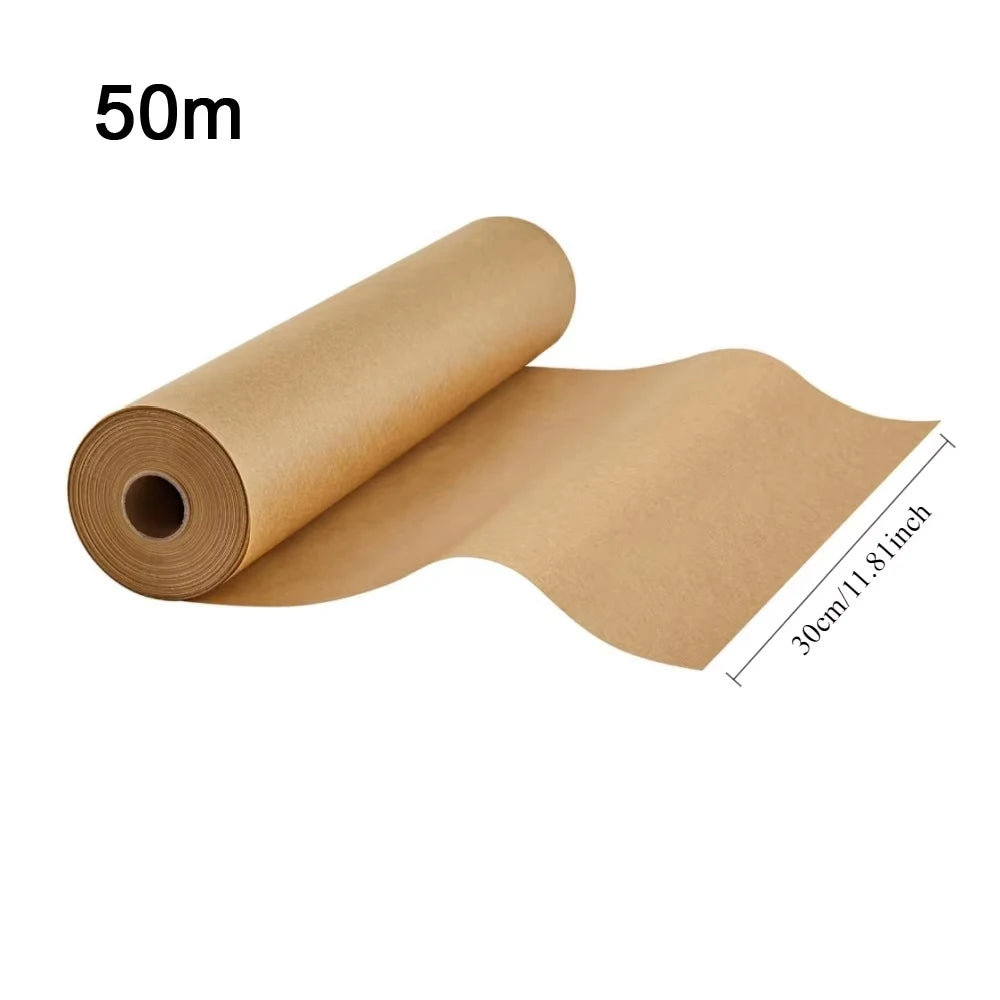 5–20 m Backpapier Rolle 🍪 – Antihaftbeschichtet & vorgeschnitten für Backofen, Airfryer & Grill