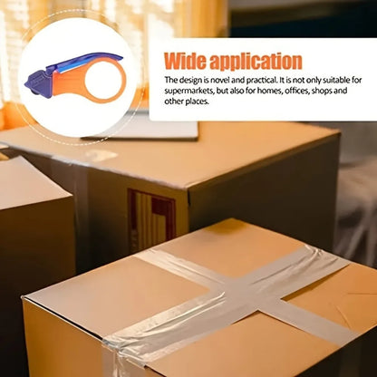 Klebebandabroller & Klebebandschneider 📦 – Praktischer Metall-Zahn & Kunststoff Kartonverschluss-Halter