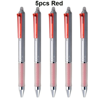 Kaco Einziehbarer, radierbarer Gelstift, 0,5 mm, sanftes Schreiben, 300 m Länge, robuste Duraball-Mine, ideal für Büro und Schule
