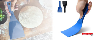 Aluminium Pizzaschieber 🍕 – 6”–14” Brotschieber & Pizzaofen-Wendeschaufel, Hart Eloxiertes Backwerkzeug für Küche & Pizzabackofen