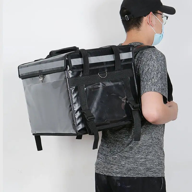 43-Liter Isolierkühlbox ❄️ – Wasserdichter Take-Away-Schrank & Lebensmittellieferbehälter für sichere Lieferungen