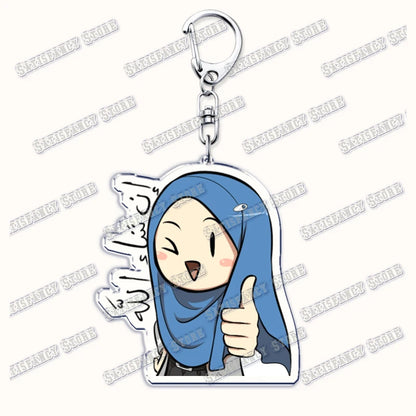Islamische Schlüsselanhänger für Damen 🌙 – Modische Accessoires für Taschen, Hijab, Ramadan & Eid Geschenk