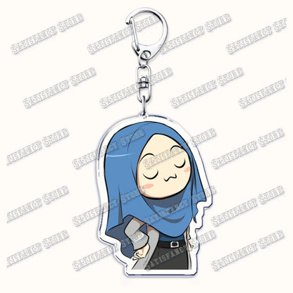 Islamische Schlüsselanhänger für Damen 🌙 – Modische Accessoires für Taschen, Hijab, Ramadan & Eid Geschenk