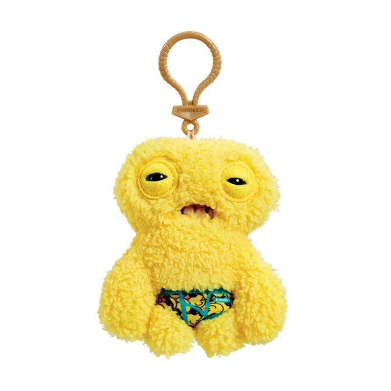 Fuggler lustige hässliche monster Plüschspielzeug Schlüsselanhänger Monsterhasen süße gefüllte fugg kawaii plüschpuppen anhänger geschenke für Kinder 12CM