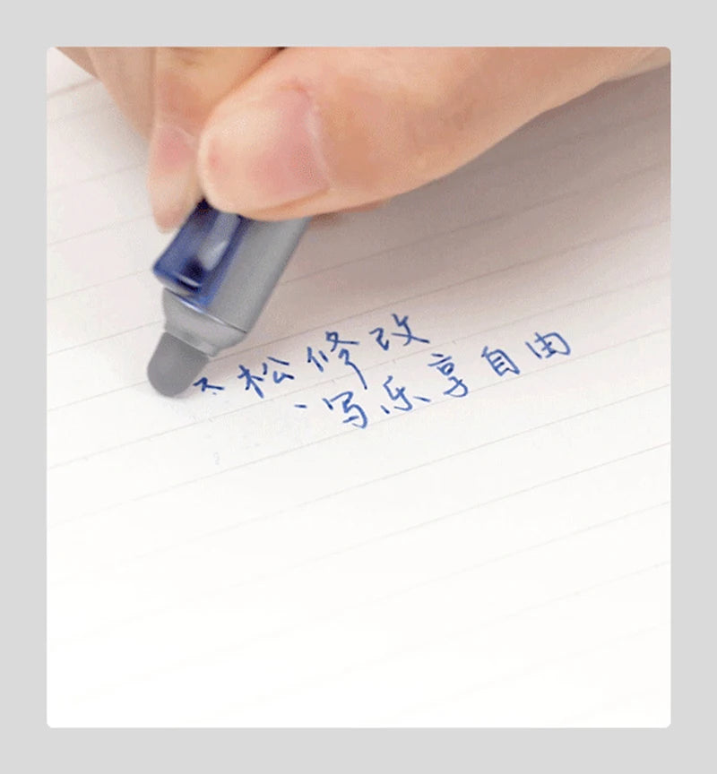Kaco Einziehbarer, radierbarer Gelstift, 0,5 mm, sanftes Schreiben, 300 m Länge, robuste Duraball-Mine, ideal für Büro und Schule