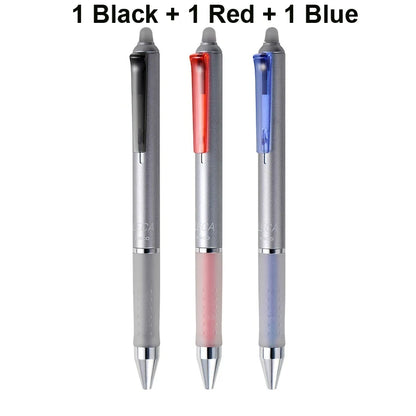 Kaco Einziehbarer, radierbarer Gelstift, 0,5 mm, sanftes Schreiben, 300 m Länge, robuste Duraball-Mine, ideal für Büro und Schule