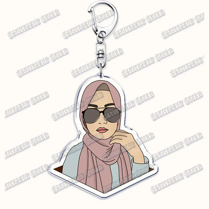 Islamische Schlüsselanhänger für Damen 🌙 – Modische Accessoires für Taschen, Hijab, Ramadan & Eid Geschenk