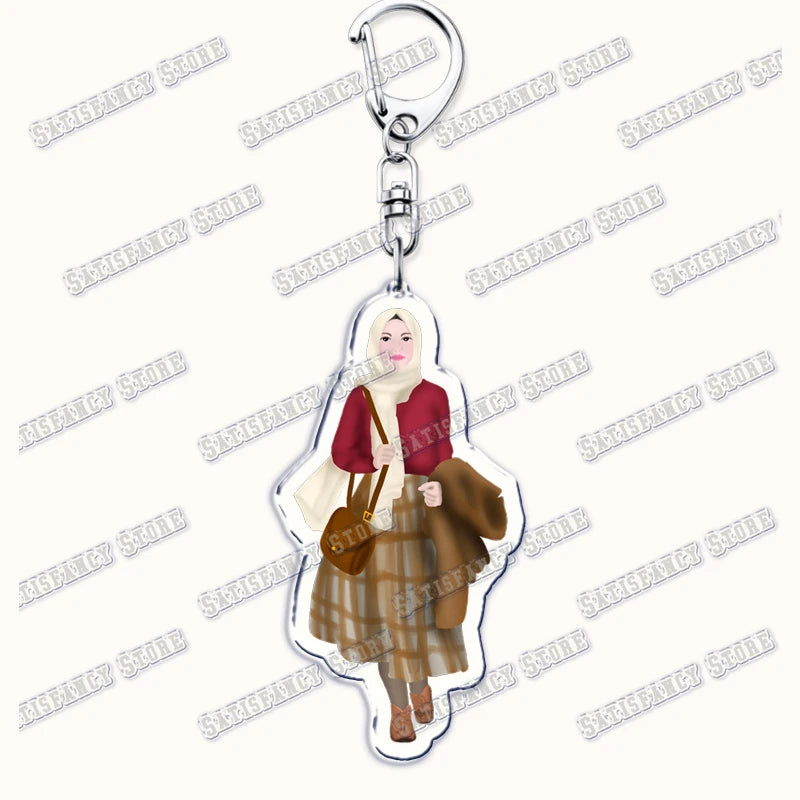 Islamische Schlüsselanhänger für Damen 🌙 – Modische Accessoires für Taschen, Hijab, Ramadan & Eid Geschenk