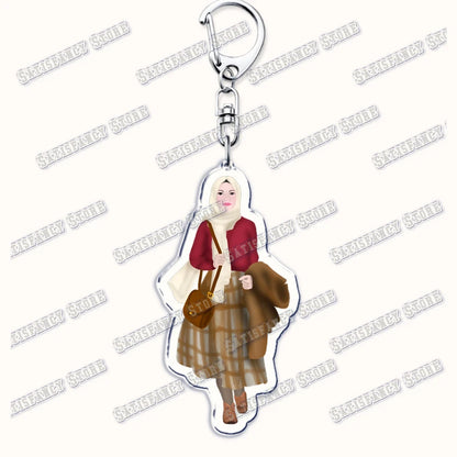 Islamische Schlüsselanhänger für Damen 🌙 – Modische Accessoires für Taschen, Hijab, Ramadan & Eid Geschenk