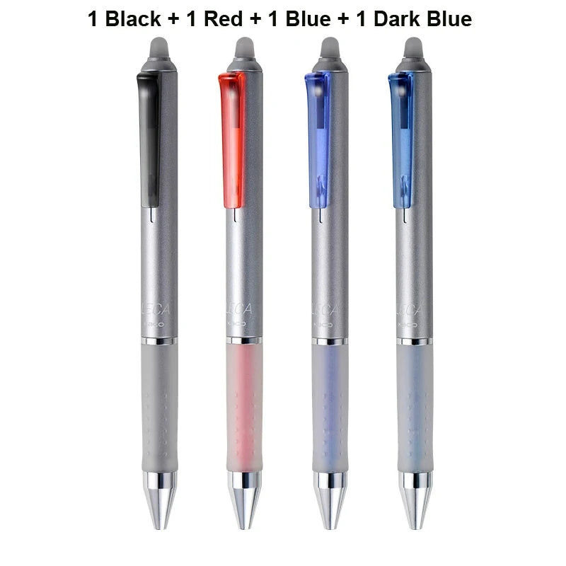 Kaco Einziehbarer, radierbarer Gelstift, 0,5 mm, sanftes Schreiben, 300 m Länge, robuste Duraball-Mine, ideal für Büro und Schule