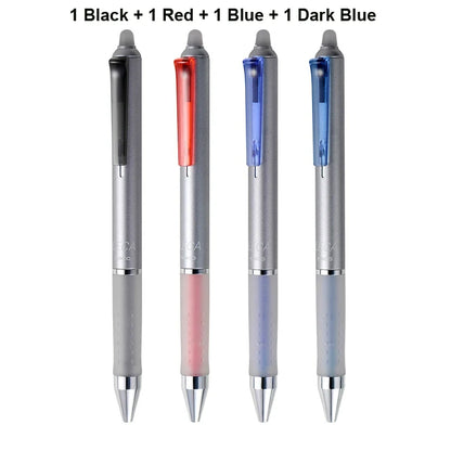 Kaco Einziehbarer, radierbarer Gelstift, 0,5 mm, sanftes Schreiben, 300 m Länge, robuste Duraball-Mine, ideal für Büro und Schule