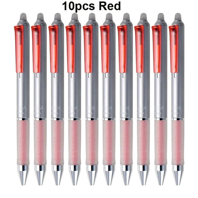 Kaco Einziehbarer, radierbarer Gelstift, 0,5 mm, sanftes Schreiben, 300 m Länge, robuste Duraball-Mine, ideal für Büro und Schule