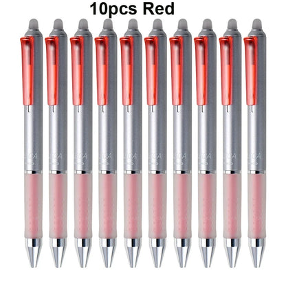Kaco Einziehbarer, radierbarer Gelstift, 0,5 mm, sanftes Schreiben, 300 m Länge, robuste Duraball-Mine, ideal für Büro und Schule