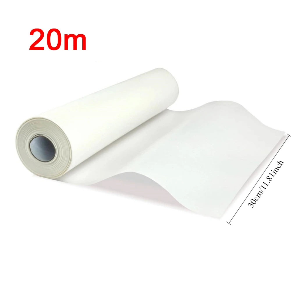 5–20 m Backpapier Rolle 🍪 – Antihaftbeschichtet & vorgeschnitten für Backofen, Airfryer & Grill