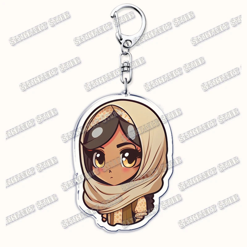 Islamische Schlüsselanhänger für Damen 🌙 – Modische Accessoires für Taschen, Hijab, Ramadan & Eid Geschenk