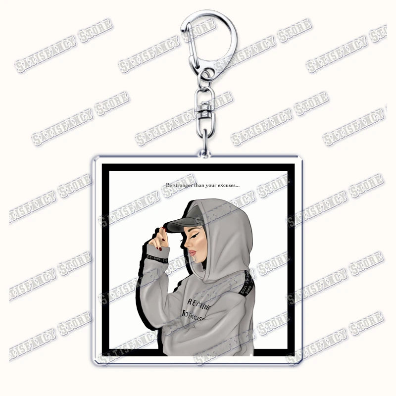 Islamische Schlüsselanhänger für Damen 🌙 – Modische Accessoires für Taschen, Hijab, Ramadan & Eid Geschenk